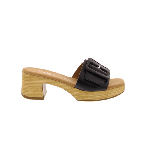 seinpaal werkzaamheid activering Slippers | Gabor | Zwart | 22.722 | Gratis levering | Carmi schoenen en mode