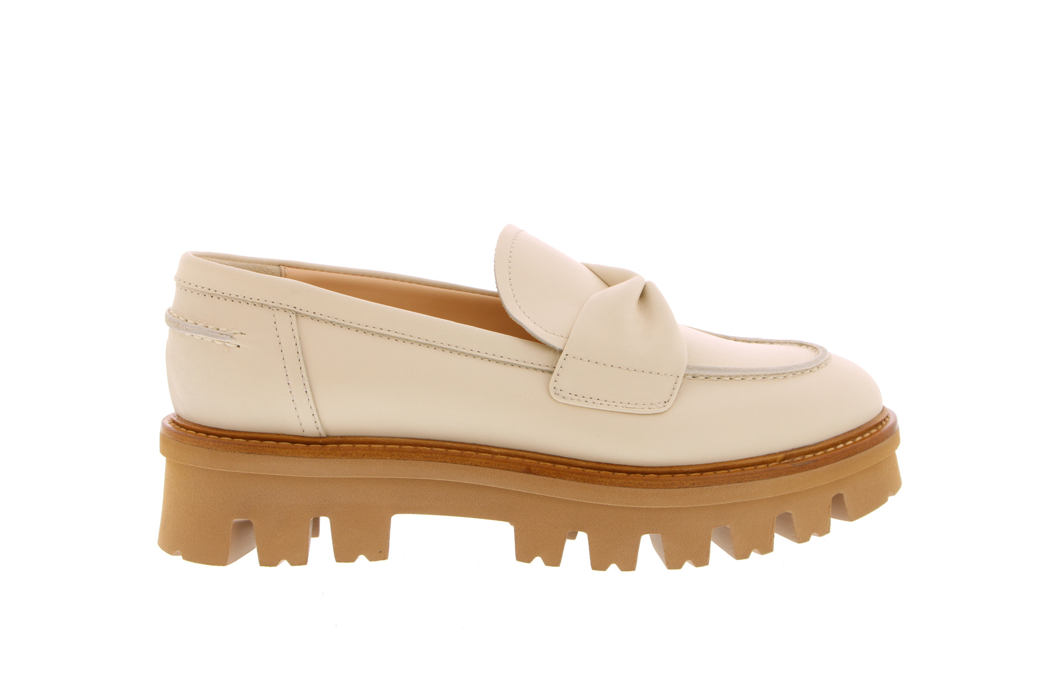 Moccasins Agl Ecru D721069PTWALDI Free delivery Carmi