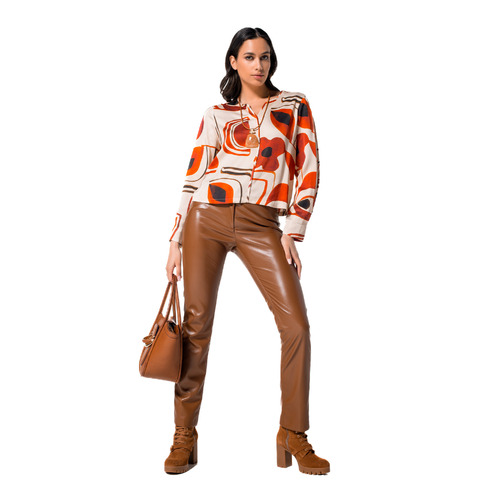 Broek Caroline Biss Cognac 4576 32 Gratis levering Carmi